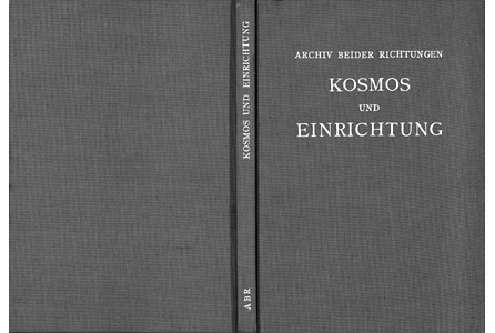 Kosmos und Einrichtung, Selbstverlag, 1983