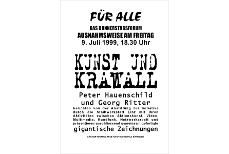 Kunst und Krawall