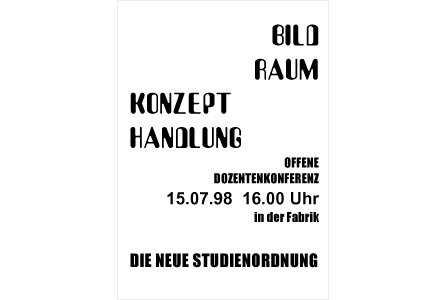 Die neue Studienordnung